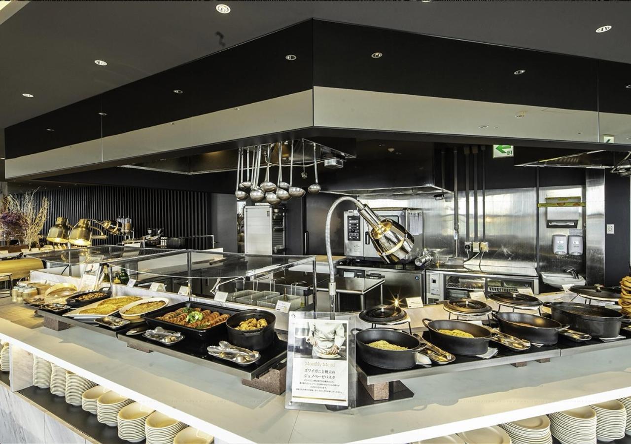 Hotel Emisia Sapporo Exterior foto The buffet at the restaurant